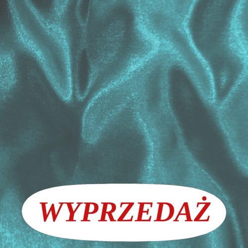 Wyprzedaż Prześcieradło Satynowe 140 bez gumki- TURKUS